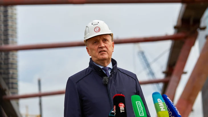 Десятков: Свыше восьми тысяч тонн стали использовали при строительстве моста Академика Королева Десятков: Свыше восьми тысяч тонн стали использовали при строительстве моста Академика Королева