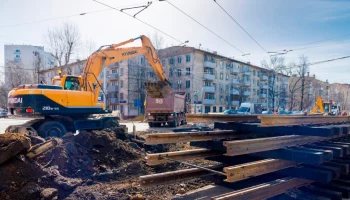 Объездная трамвайная линия заработала на Большой Черемушкинской улице