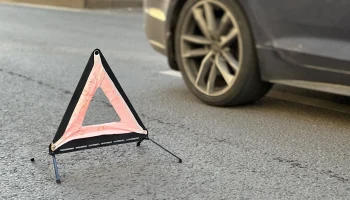 Авария произошла на внутренней стороне ТТК в районе съезда на проспект Мира