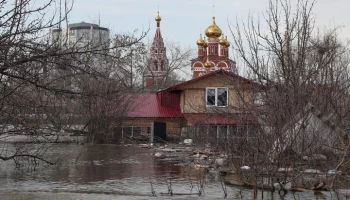 Уровень воды в реке Тобол у Кургана снизился до 996 сантиметров