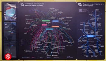 Схемы маршрутов обновили на московских автовокзалах