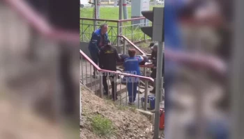 Поезд сбил женщину и ребенка на станции Марк в Москве