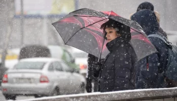 Синоптики спрогнозировали мокрый снег и до минус одного градуса в Москве