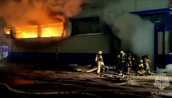 Цех по производству мебели загорелся в Кирове &ndash; МЧС