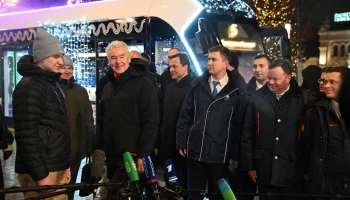 Сергей Собянин: Возродили трамвайный маршрут между Рижской и Белорусской Сергей Собянин: Возродили трамвайный маршрут между Рижской и Белорусской