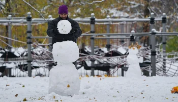 Высота снежного покрова в Москве достигла 59 сантиметров