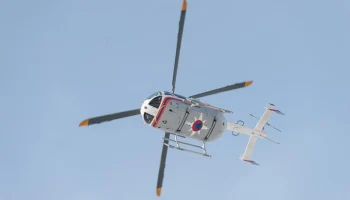 Вертолет МЧС России эвакуировал группу туристов, застрявших в горах Сочи