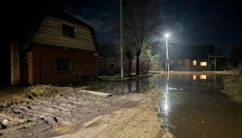 Уровень воды в Урале у Оренбурга достиг 942 см