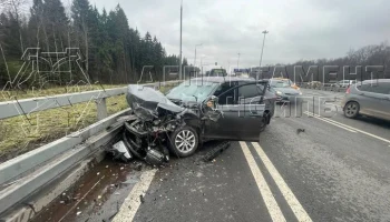 Три человека пострадали в результате ДТП на Киевском шоссе
