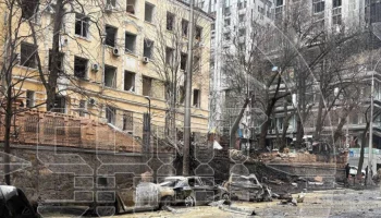 Последствия удара ВС РФ по пункту управления СБУ сняли на фото