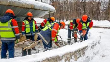 Фонтан отремонтируют в сквере Девичьего Поля в Хамовниках