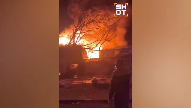 Пожар в пансионате Анапы локализован Пожар в пансионате Анапы локализован