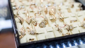 В Петербурге с витрины ювелирного магазина украли украшения на 1,1 млн рублей