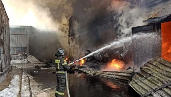 Прокуратура начала проверку по факту пожара на складе в Раменском