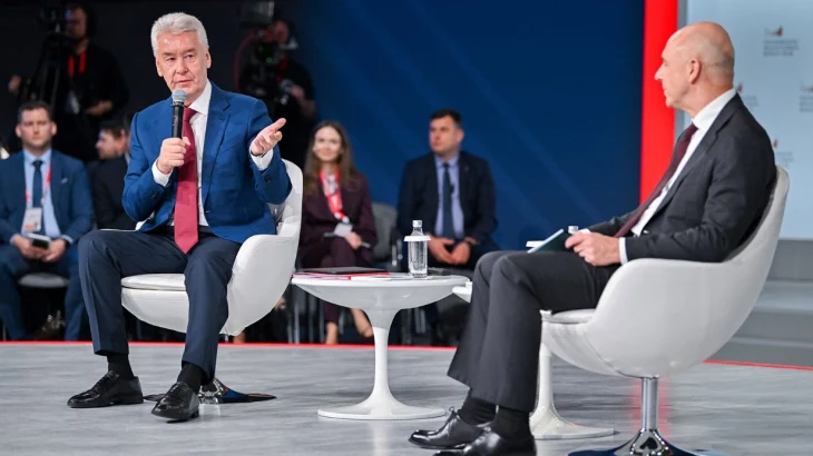 Сергей Собянин выступил на пленарной сессии Московского финансового форума Сергей Собянин выступил на пленарной сессии Московского финансового форума