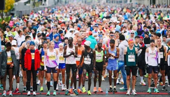 Около 50 тысяч участников из 65 стран мира соберет 12-й Московский марафон