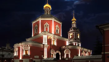 Храм Святых Апостолов Петра и Павла у Яузских ворот получит архитектурно-художественную подсветку