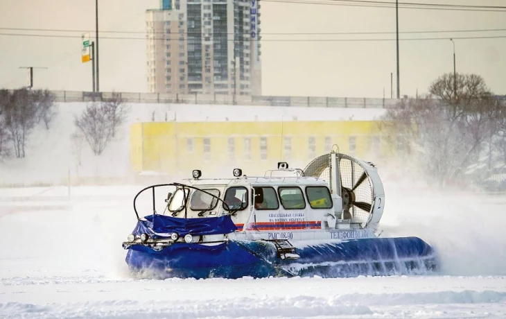 Более 20 судов на воздушной подушке задействовали для патрулирования столичных водоемов Более 20 судов на воздушной подушке задействовали для патрулирования столичных водоемов