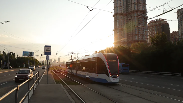 Движение трамваев изменили после потопа в Тушинском тоннеле Движение трамваев изменили после потопа в Тушинском тоннеле