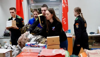 Долг кадета: школьник из Бегового района организовал сбор помощи бойцам СВО