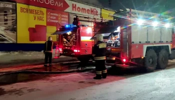 Пожар в цехе по производству мебели в Кирове ликвидировали