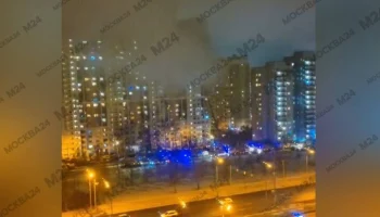 Пожар в доме на Рублевском шоссе в Москве ликвидирован Пожар в доме на Рублевском шоссе в Москве ликвидирован