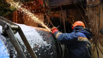 Газопровод на юго-западе Москвы построен более чем на половину