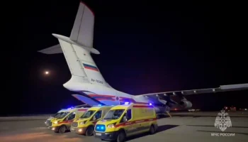 Спецборт МЧС доставил 10 пострадавших при пожаре на "Нижнекамскнефтехиме" в Москву