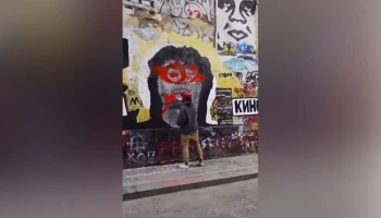Разрисовавший стену Цоя мужчина извинился перед москвичами
