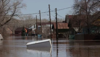 Уровень воды в реке Урал у Оренбурга превысил исторический максимум