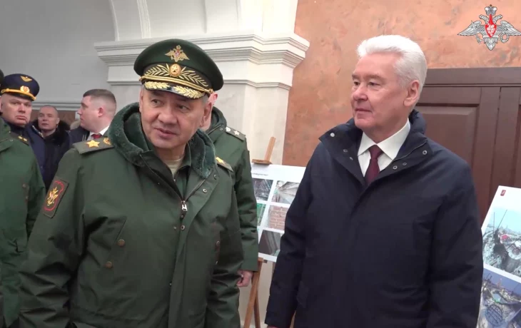 Собянин и Шойгу осмотрели отреставрированное здание штаба Московского военного округа Собянин и Шойгу осмотрели отреставрированное здание штаба Московского военного округа