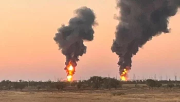 Число пострадавших пожарных при возгорании в Пролетарске увеличилось до 41