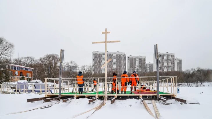 Крещенские купания пройдут на 42 столичных площадках