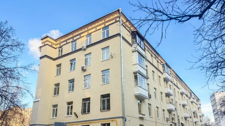 В районе Мещанский завершился капитальный ремонт кирпичного жилого дома 1957 года постройки