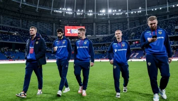 Сборная России объявила стартовый состав на товарищеский матч с Сербией