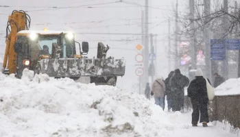 Рекордный за последние 56 лет снегопад прошел в Москве