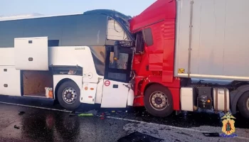 Человек погиб в Рязанской области в ДТП с автобусом