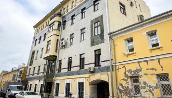 В Хамовниках начался ремонт дома, построенного в 1910 году по проекту Мейснера