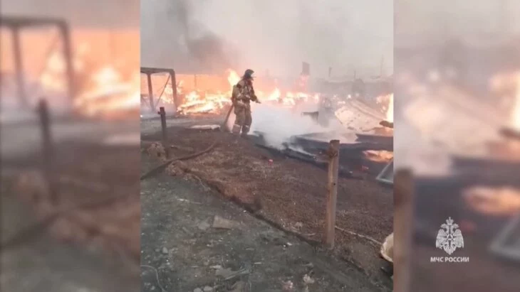 Пожар в СНТ "Алюминщик" Иркутской области ликвидировали Пожар в СНТ "Алюминщик" Иркутской области ликвидировали