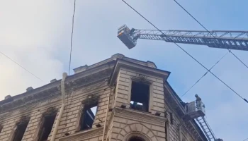 Пожар в особняке Миллера в Санкт-Петербурге полностью ликвидировали