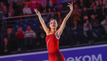 Болельщикам Петросян на ОИ не дали поддержать фигуристку плакатами на русском Болельщикам Петросян на ОИ не дали поддержать фигуристку плакатами на русском