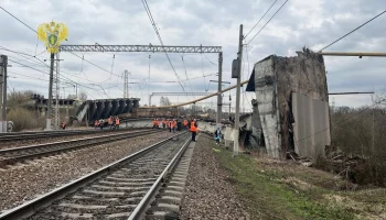 Уголовное дело возбуждено по факту обрушения моста в Вязьме