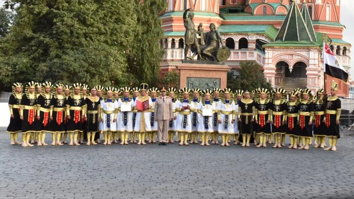 "Катюша" и "Смуглянка" прозвучат в исполнении оркестра Египта у стен Кремля "Катюша" и "Смуглянка" прозвучат в исполнении оркестра Египта у стен Кремля