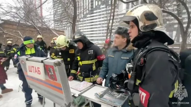 Пожар на востоке Москвы полностью ликвидирован Пожар на востоке Москвы полностью ликвидирован