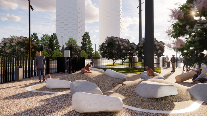 Андрей Бочкарев: Зеленый сквер с площадкой для собак появится в Дорогомилове