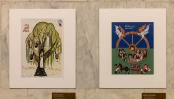 В Музее Победы представили художественную выставку из Белграда