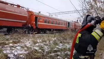 Открытое горение на предприятии в подмосковном Климовске ликвидировано