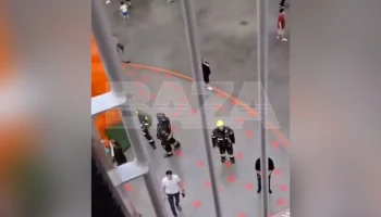 Остановившийся с посетителями аттракцион в "Острове мечты" возобновил работу