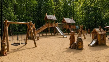 В национальном парке &laquo;Лосиный Остров&raquo; обновят лыжную трассу и детские площадки