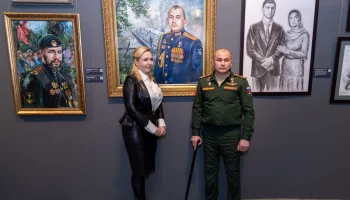 Подвиг Героя России Рустама Сайфуллина увековечили в Музее Победы